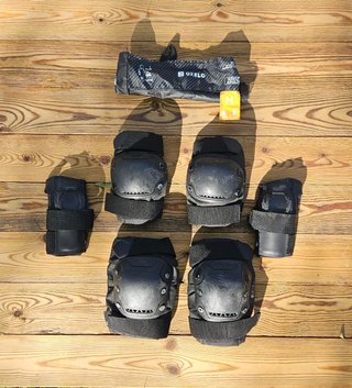 Kit Protecciones Oxelo M Adulto