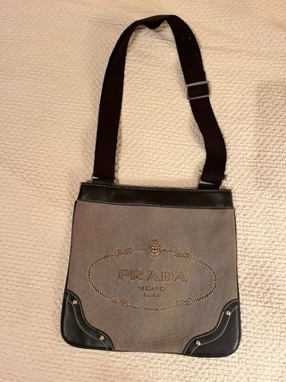 Bolso bandolera marrón