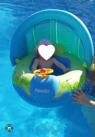 Flotador para Bebé Peradix con Techo