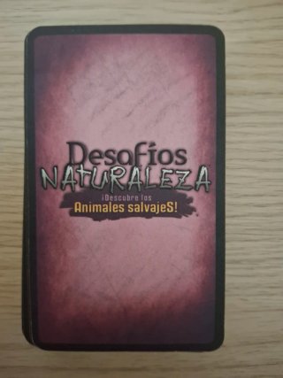 Cartas Desafíos Naturaleza: Animales Salvajes