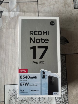Xiaomi Redmi Note 17 Pro 5G 256GB Nuovo, mai aperto