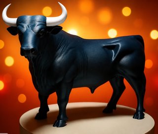Figura Decorativa de Toro