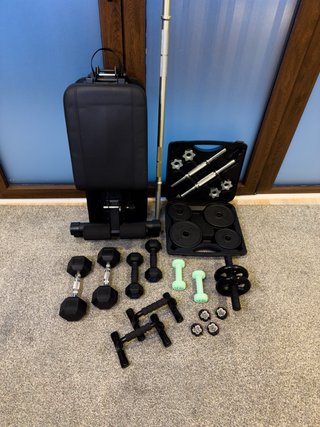 ️️LOTE COMPLETO DE GIMNASIO