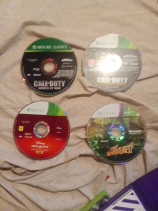 Lote 4 Videojuegos Xbox 360