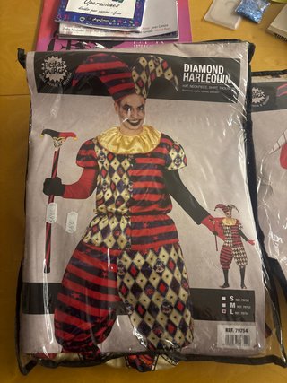 Disfraz Arlequín Halloween Fiestas Guirca