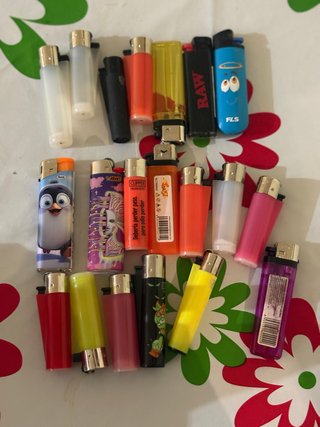 Lote de 20 mecheros encendedores