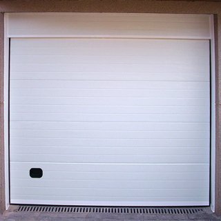 Puertas seccionales para garajes.