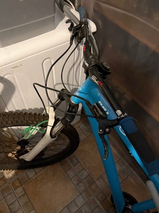 Bicicleta de Montaña Azul