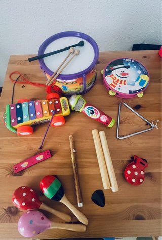 Set de 12 Instrumentos Musicales Infantiles