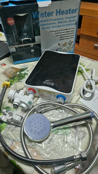 Calentador de Agua Eléctrico RYK-002 5500W