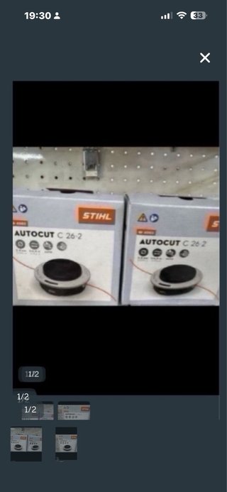 Lotto di 5 teste Stihl Autocut C 26-2