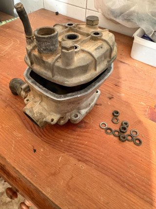 Cilindro y culata para Gilera Hak