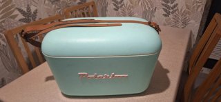 Nevera portátil Polarbox turquesa