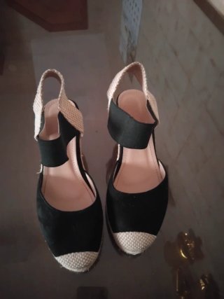 Sandalias con cuña