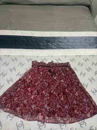 Falda Estampada con Lazo