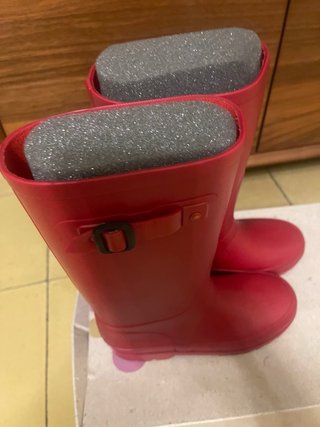 Botas de agua rojas Igor
