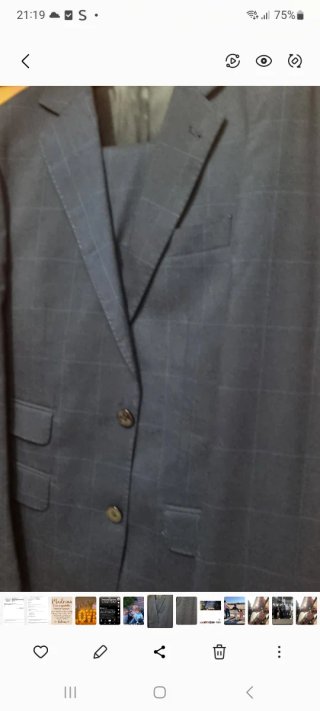 Traje de Ceremonia Juvenil Azul