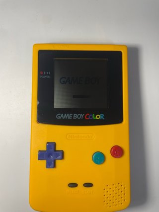 Nintendo Game Boy Color amarilla y azul