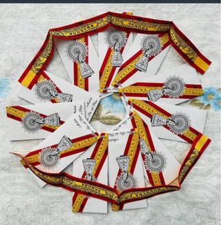 Cintas de la Virgen del Pilar España