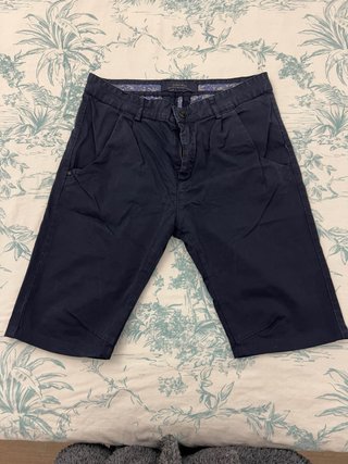 Bermuda Zara Azul Talla 38