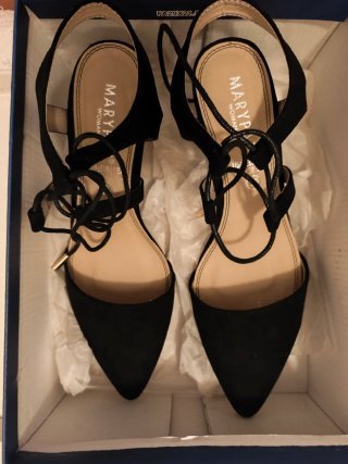 Zapatos de fiesta negros Marypaz Talla 39