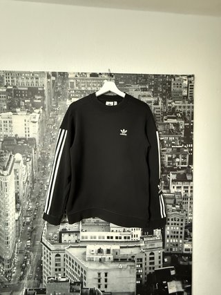 Sudadera adidas negra talla XS