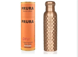 Botella de agua de cobre, a prueba de fugas,