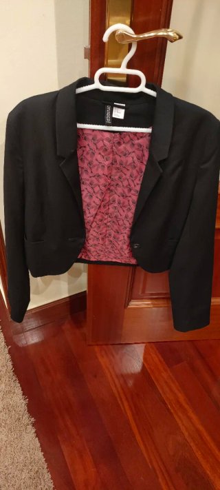 Americana torera negra H&M T.36