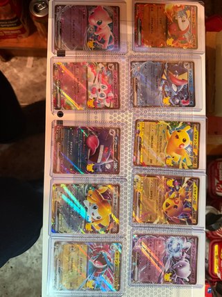 Lote 120 Cartas Pokémon 30 Aniversario (Japón)