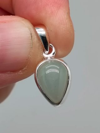 Colgante de Plata de Ley 925 y Aguamarina
