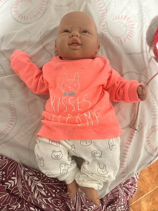 Bebé Reborn con Ropa Estampada