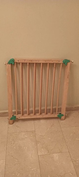 Puerta de Seguridad para Niños de Madera