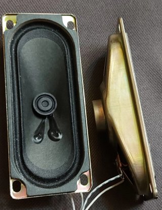 Pareja de altavoces 5W 6 Ohm