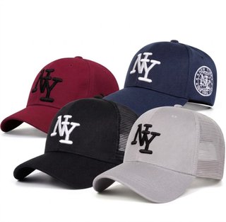 Pack 4 Gorras Béisbol y Rejilla Estilo NY
