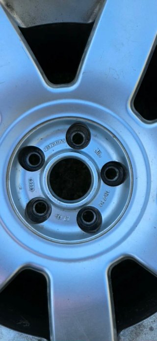 4 Llantas Originales Audi 17 pulgadas