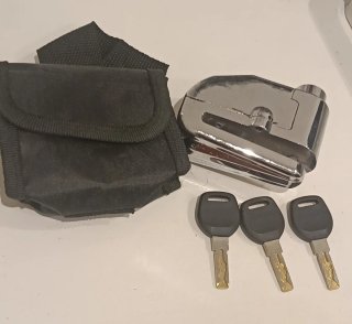 Antirrobo de disco con alarma