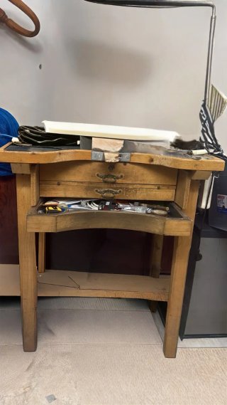 Mesa de Joyería de Madera
