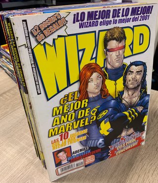 Marvel y DC. Wizard. Revista. 20 números ver fotos