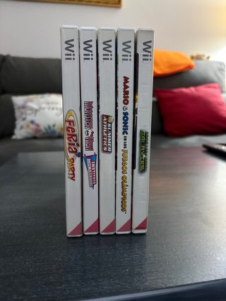 Lote 5 Juegos Nintendo Wii