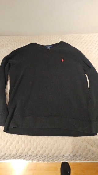 Sudadera Polo Ralph Lauren Negra XL niño