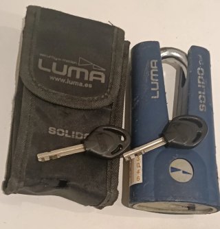 Antirrobo Luma Solido con 2 llaves