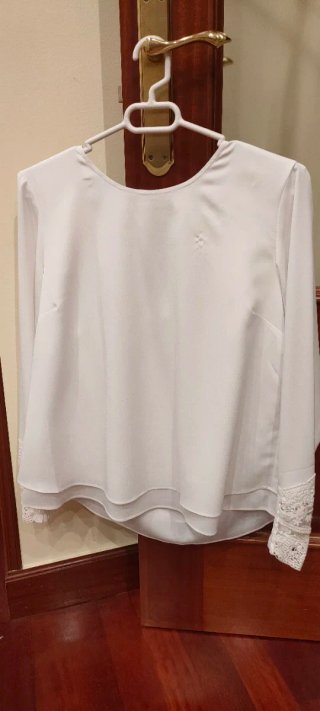 Blusa blanco roto Talla S Free Quent