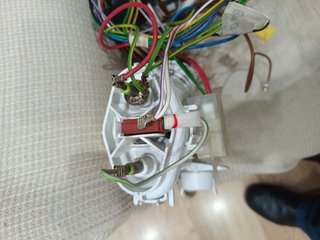 Conjunto calefactor de agua para lavavajillas