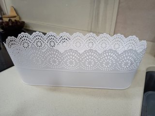 Jardinera IKEA Blanca