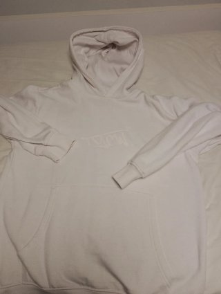 Sudadera Blanca con Capucha tiffosi