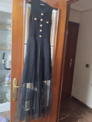 Vestido negro elegante