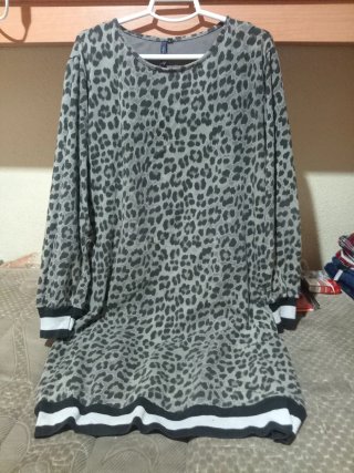 Vestido Paprika Animal Print Talla XL