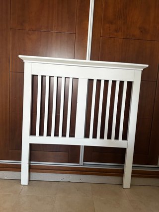 Cabecero de Cama de Madera Blanco