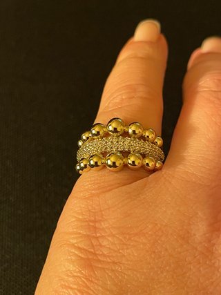 Anillo de oro laminado 14k