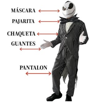 Disfraz Jack Skellington Talla L